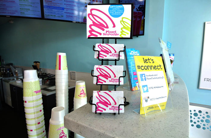 Planet Smoothie Franchise gift cards