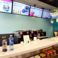 Planet Smoothie Franchise counter