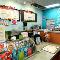 Planet Smoothie Franchise counter