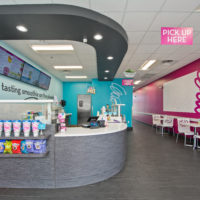 Planet Smoothie Franchise inside of a location