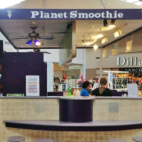 Planet Smoothie Franchise in a mall