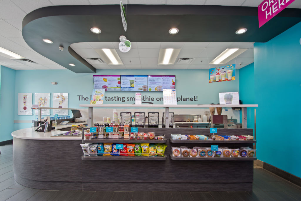 Planet Smoothie Franchise inside a location / Stephanie Skinner