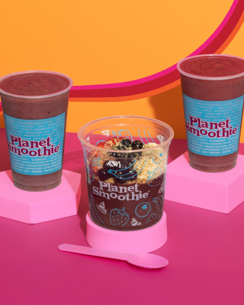 planet smoothie acai bowl and smoothies